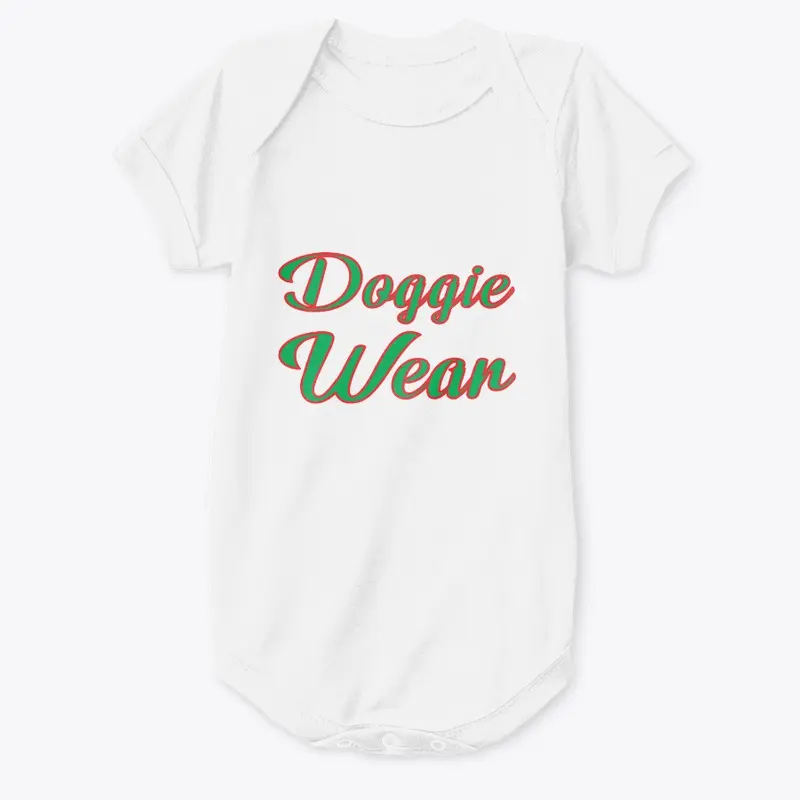 DOGGIE WEAR: Brand Name (2 Tone)