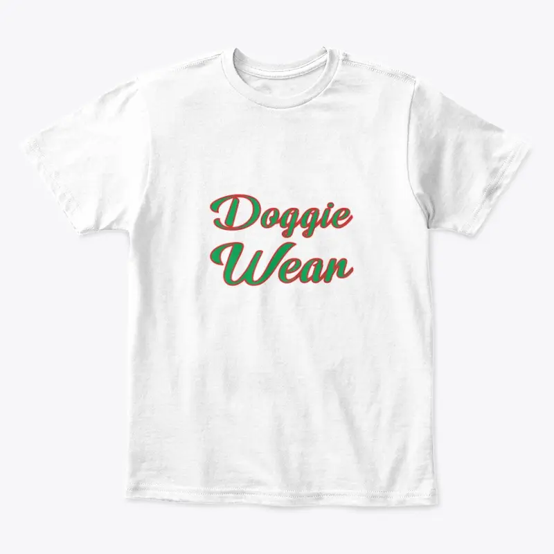 DOGGIE WEAR: Brand Name (2 Tone)