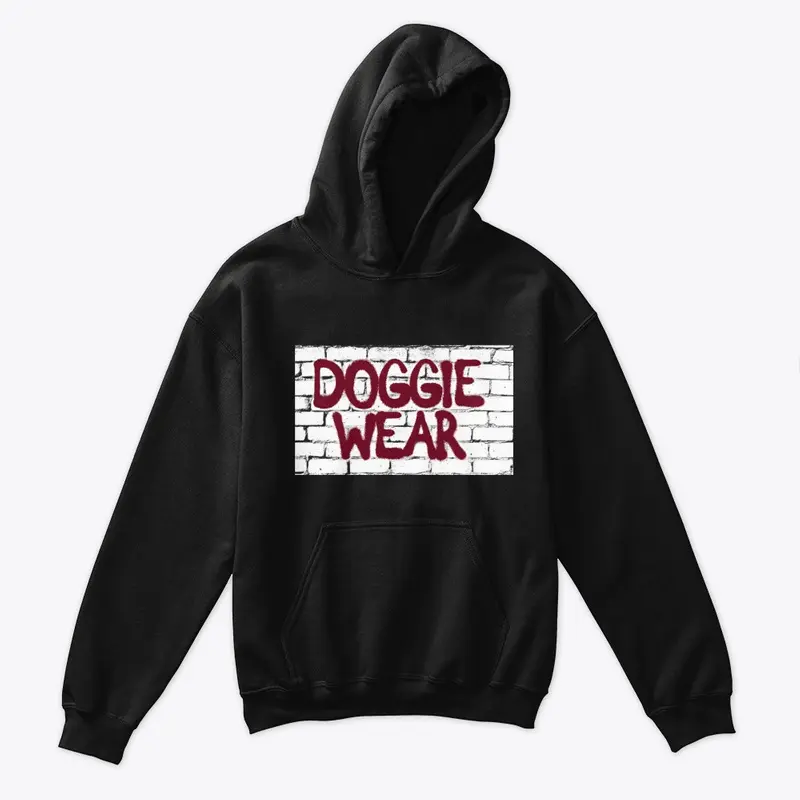 DOGGIE WEAR: Logo Sprayed/bricks