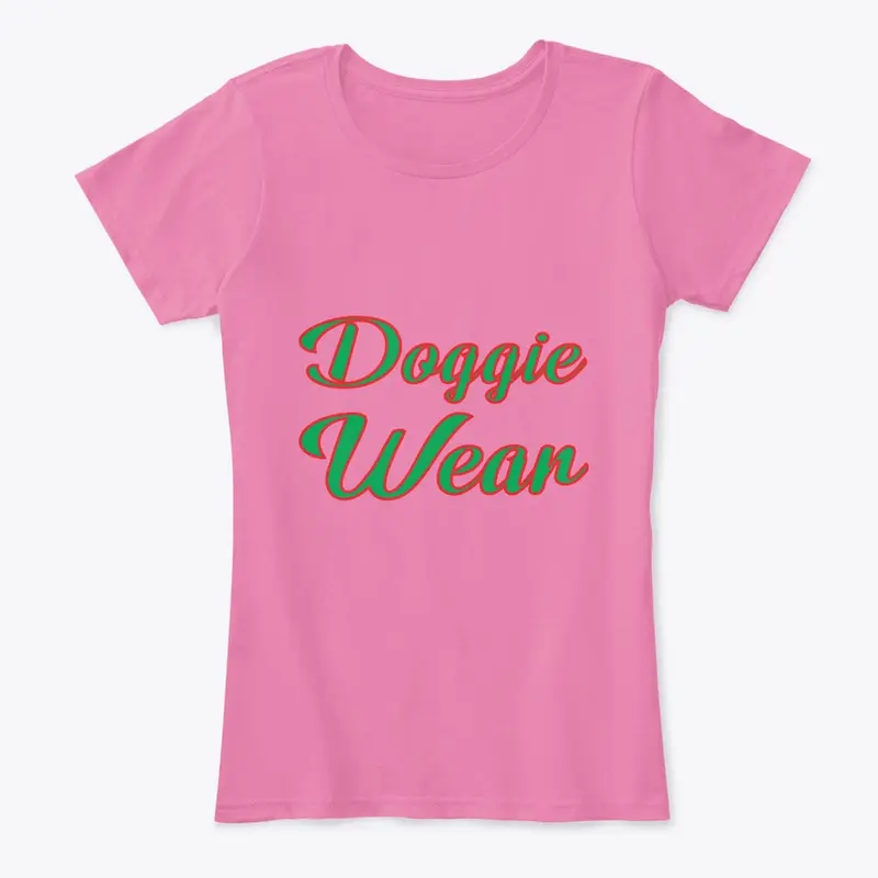 DOGGIE WEAR: Brand Name (2 Tone)