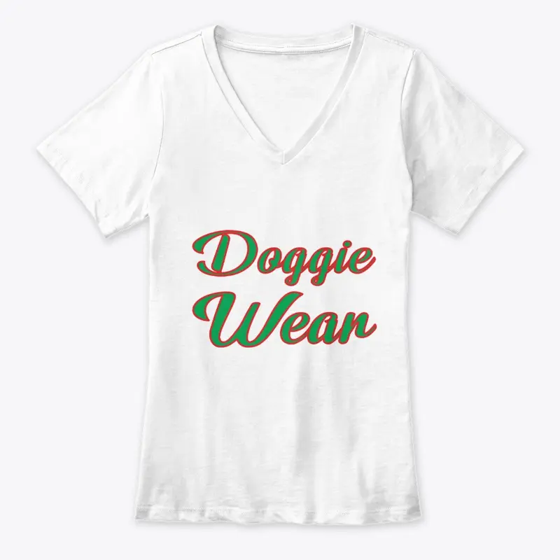 DOGGIE WEAR: Brand Name (2 Tone)