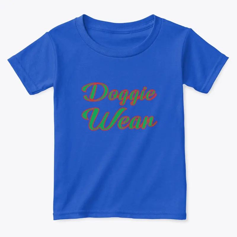 DOGGIE WEAR: Brand Name (2 Tone)