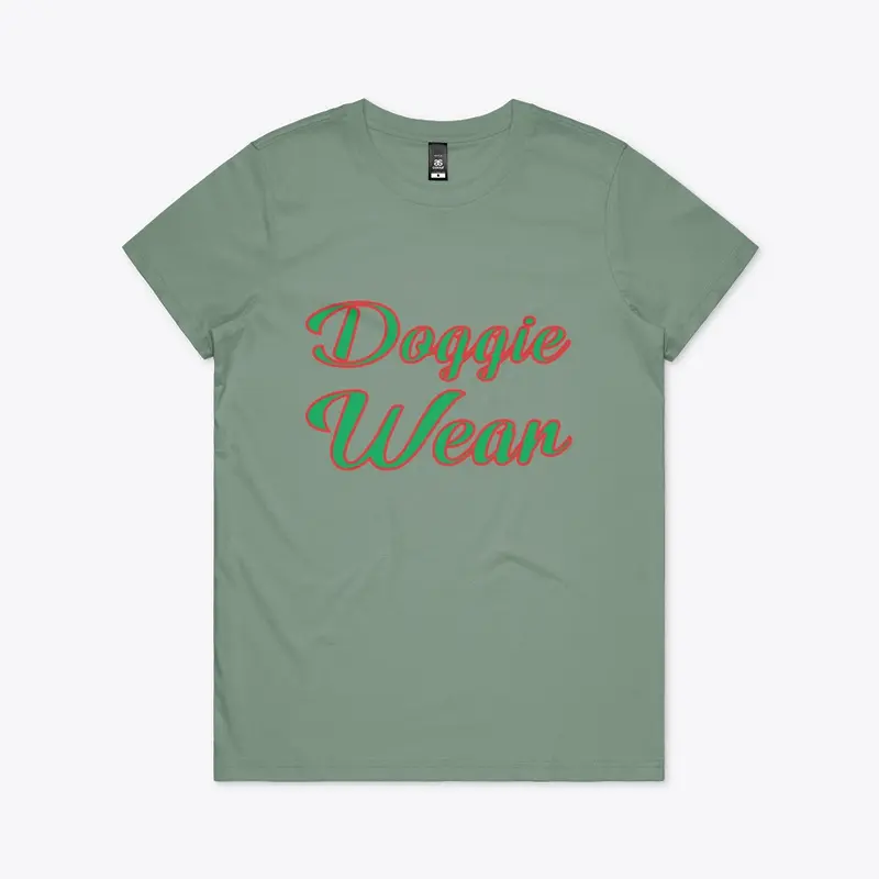 DOGGIE WEAR: Brand Name (2 Tone)